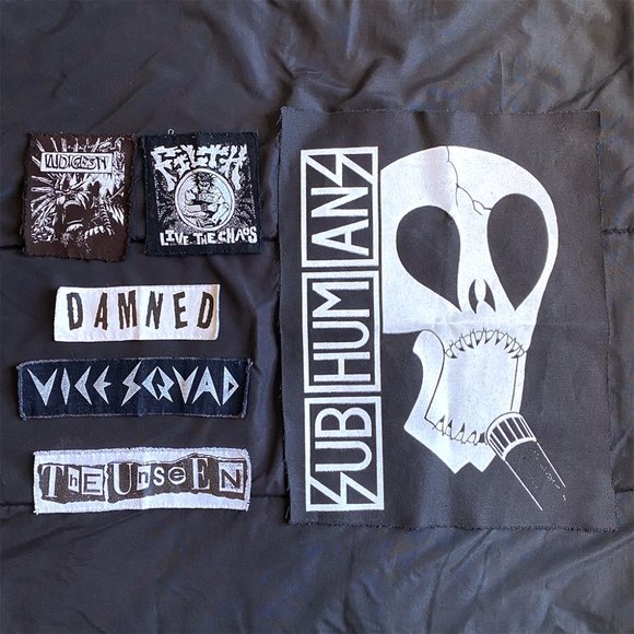 Hot Topic Other - Bundle of Punk Band Patches (Each 1 FWP over $15)